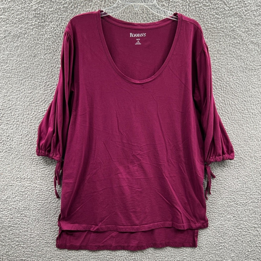 Womens Minimalist Tunic Top M Cozy Relaxed Everyday Elevated Basic Oversized